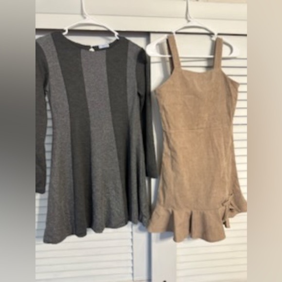 Gray and Tan Dresses bundle of 2 both size 12 - Picture 8 of 8